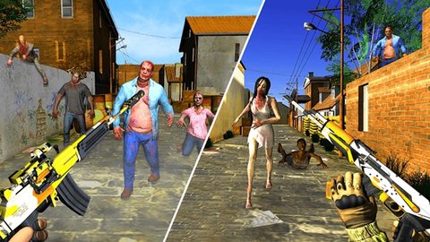 丧尸生存疯狂射手