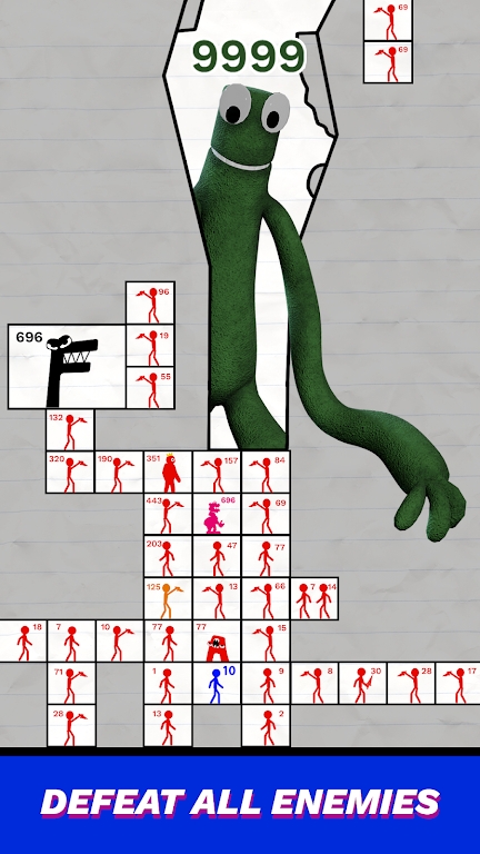 火柴人战斗强大的塔防战争游戏