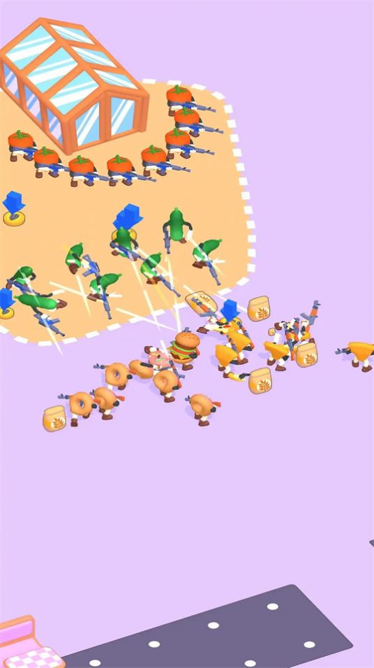 垃圾食品竞技场游戏