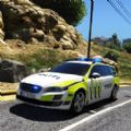 城市追击赛警车自由驾驶游戏