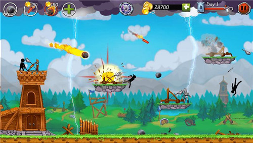 火柴人之守卫城堡2内置菜单