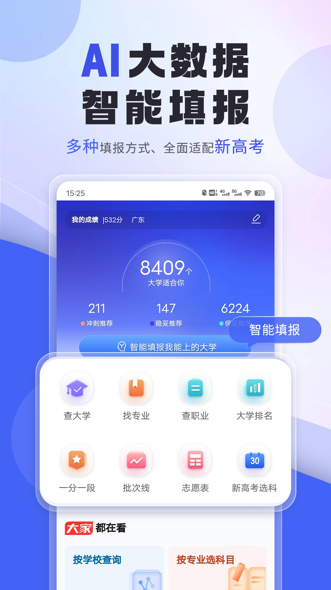 上大学志愿填报