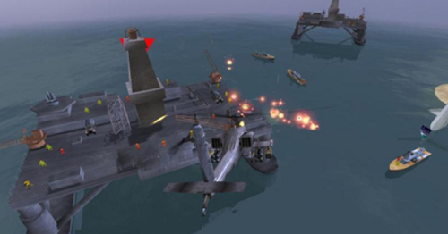 炮艇战3d直升机