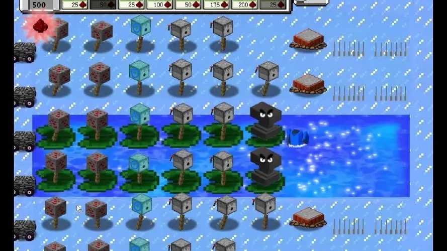 我的世界植物大战僵尸2