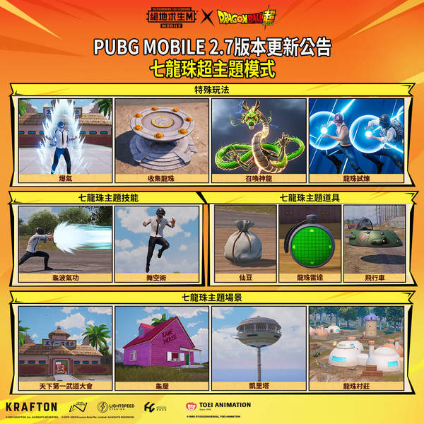 pubg龙珠联动