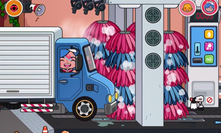 米加小镇世界加油站