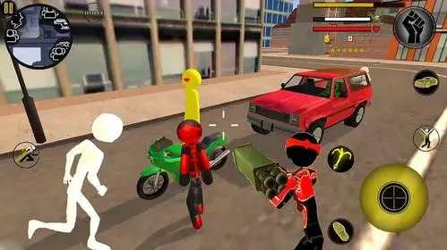 火柴人绳索英雄