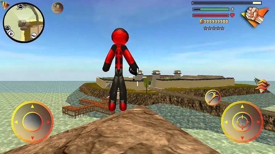 火柴人绳索英雄