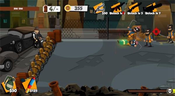 黑帮城市战争防御