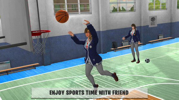 高中校园模拟器