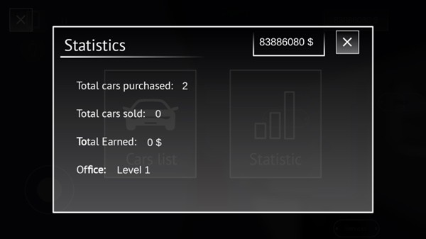 汽车出售模拟器