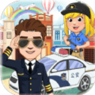 迷你小镇城堡警察局