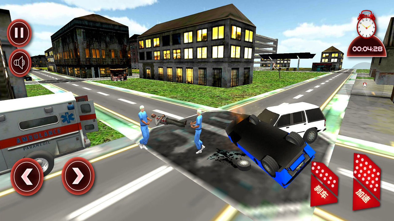救护车车祸救援游戏