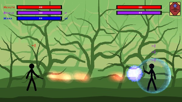 火柴人巫师战士游戏