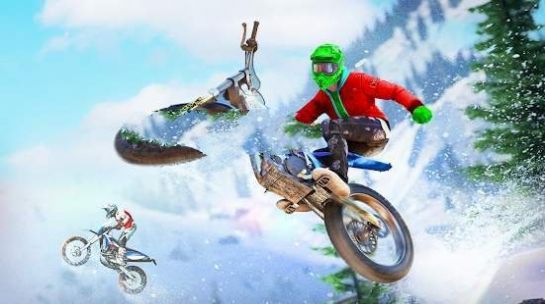 铁杆自行车特技游戏