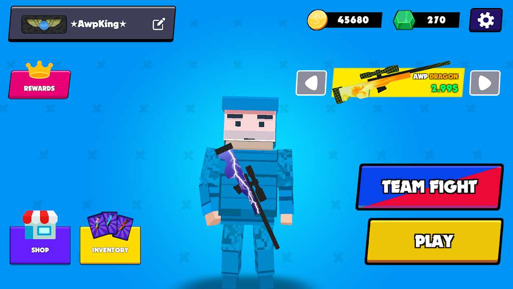 像素骷髅狙击手