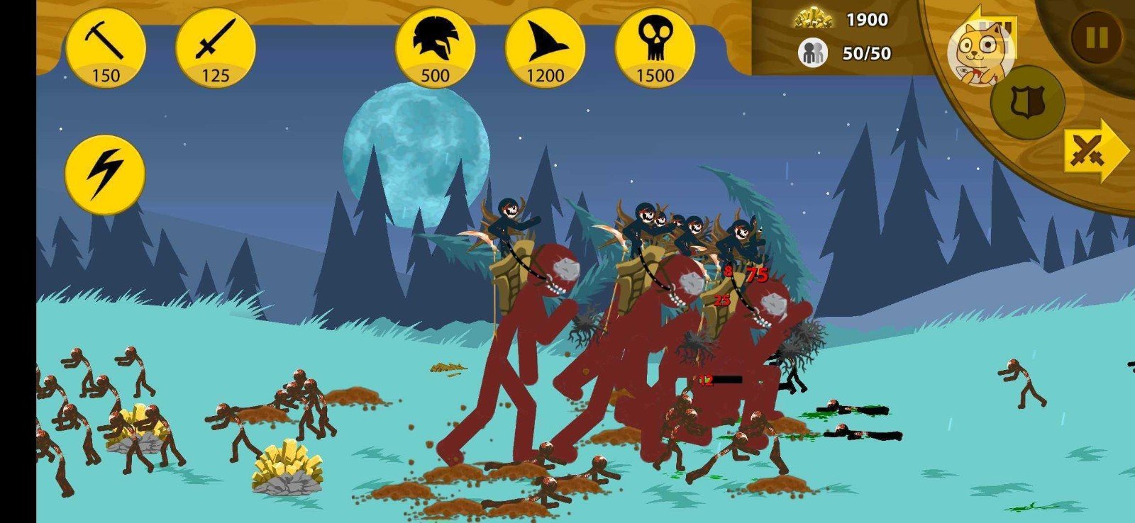 火柴人战争遗产银甲巨人