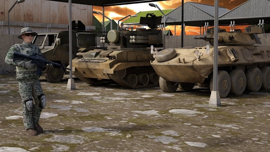 山地狙击手冬季射击 山地狙击手冬季射击