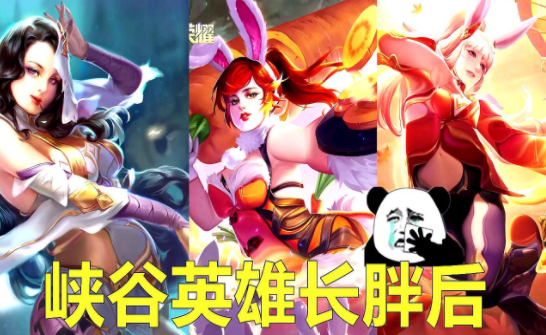 王者荣耀女英雄发福的样子图片