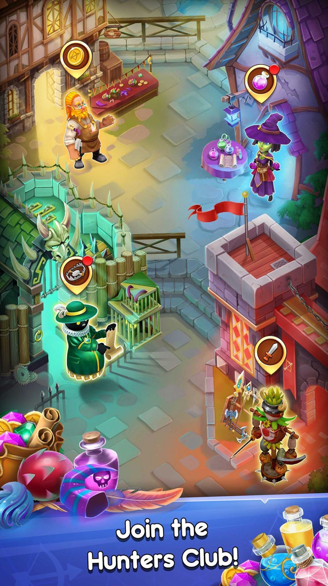 魔法弓箭手怪物岛