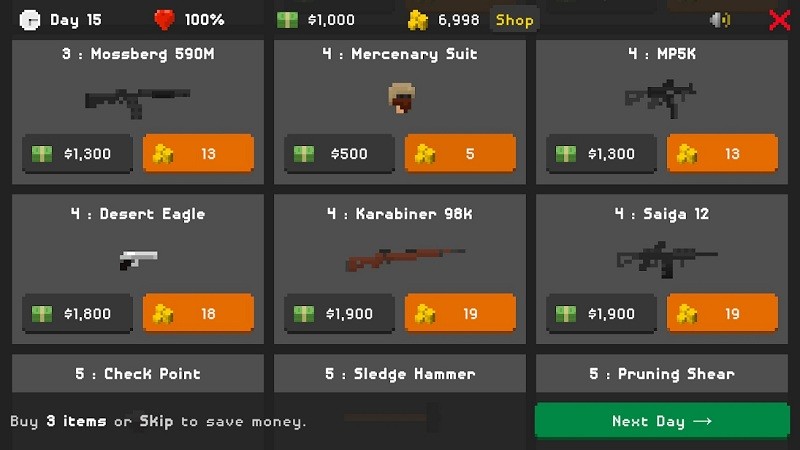 僵尸射击与防御无限金币