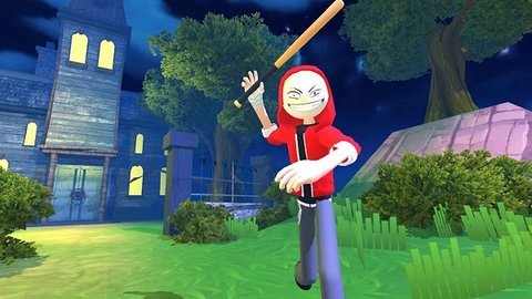 愤怒的男孩佩德罗和他的朋友