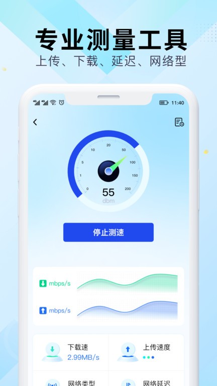 WiFi万能网速